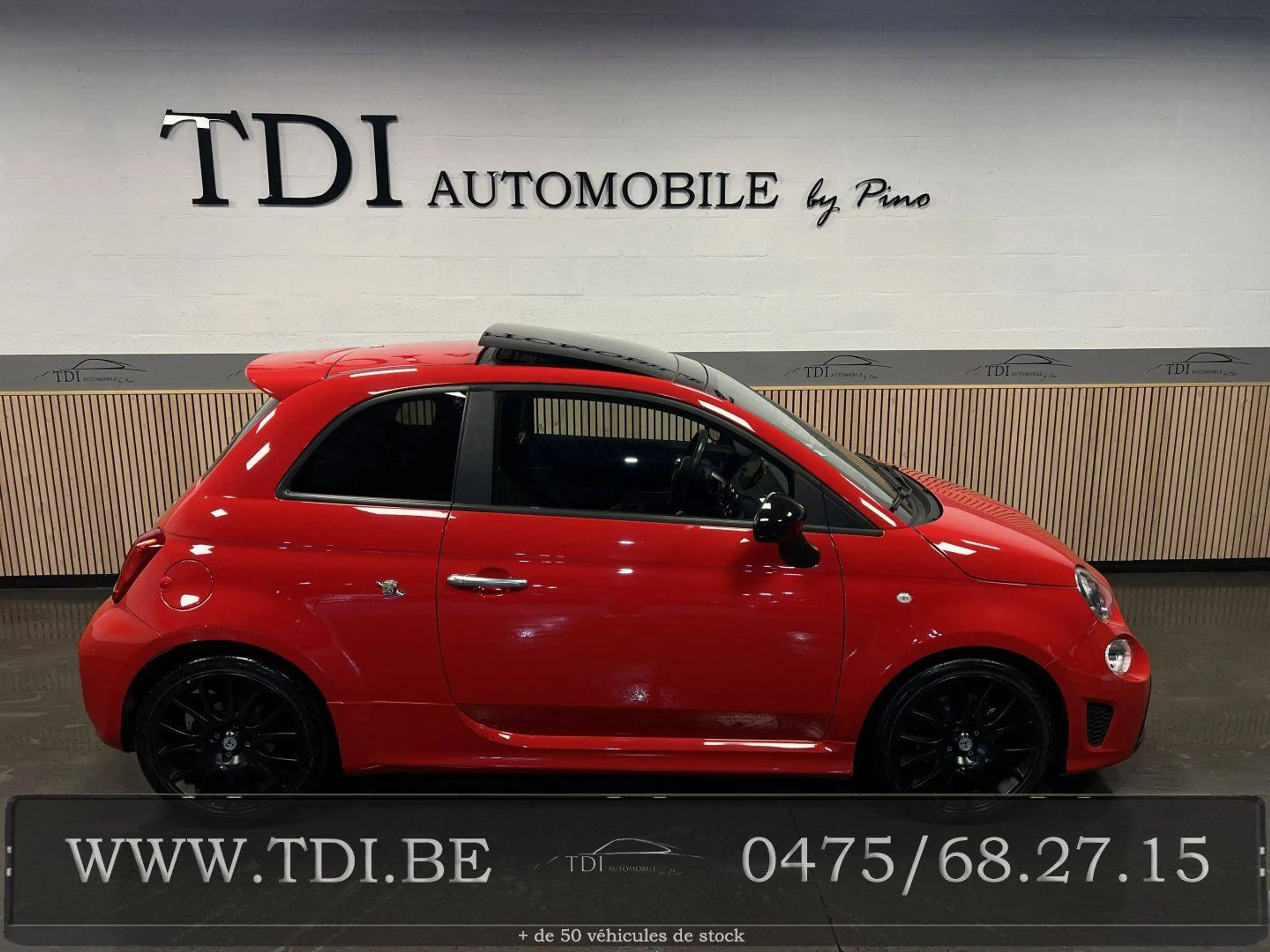 Abarth 595 *F595*TVA RECUPERABLE*163cv*Etat Nuf* 18.000km*Belge*Garantie*