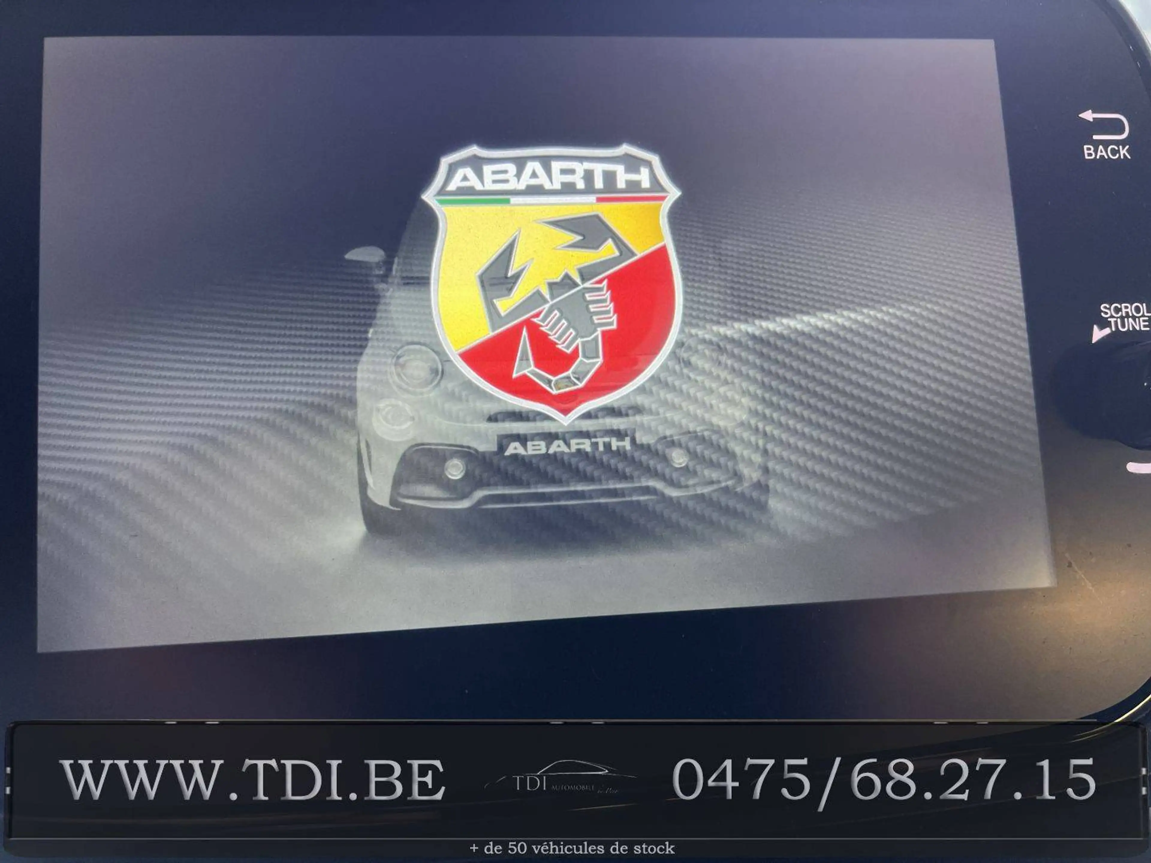 Abarth 595 *F595*TVA RECUPERABLE*163cv*Etat Nuf* 18.000km*Belge*Garantie* — photo 15