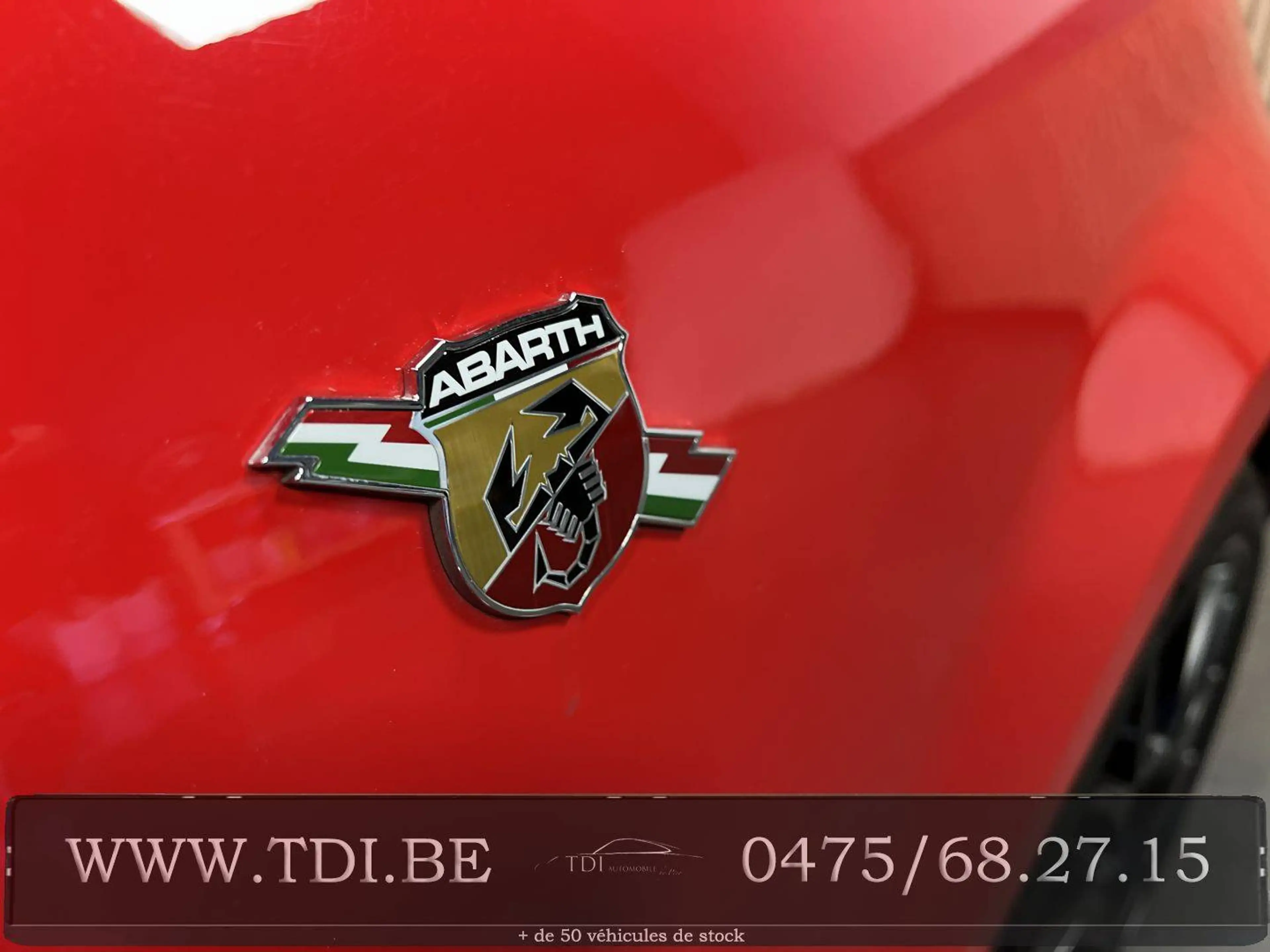 Abarth 595 *F595*TVA RECUPERABLE*163cv*Etat Nuf* 18.000km*Belge*Garantie* — photo 2