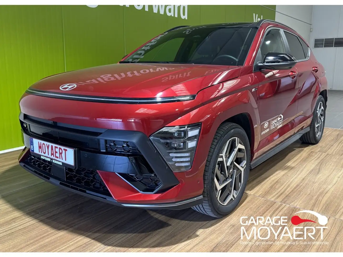 Hyundai KONA 1,6 T-GDi HEV Shine N-Line Sensation Червоний - 1