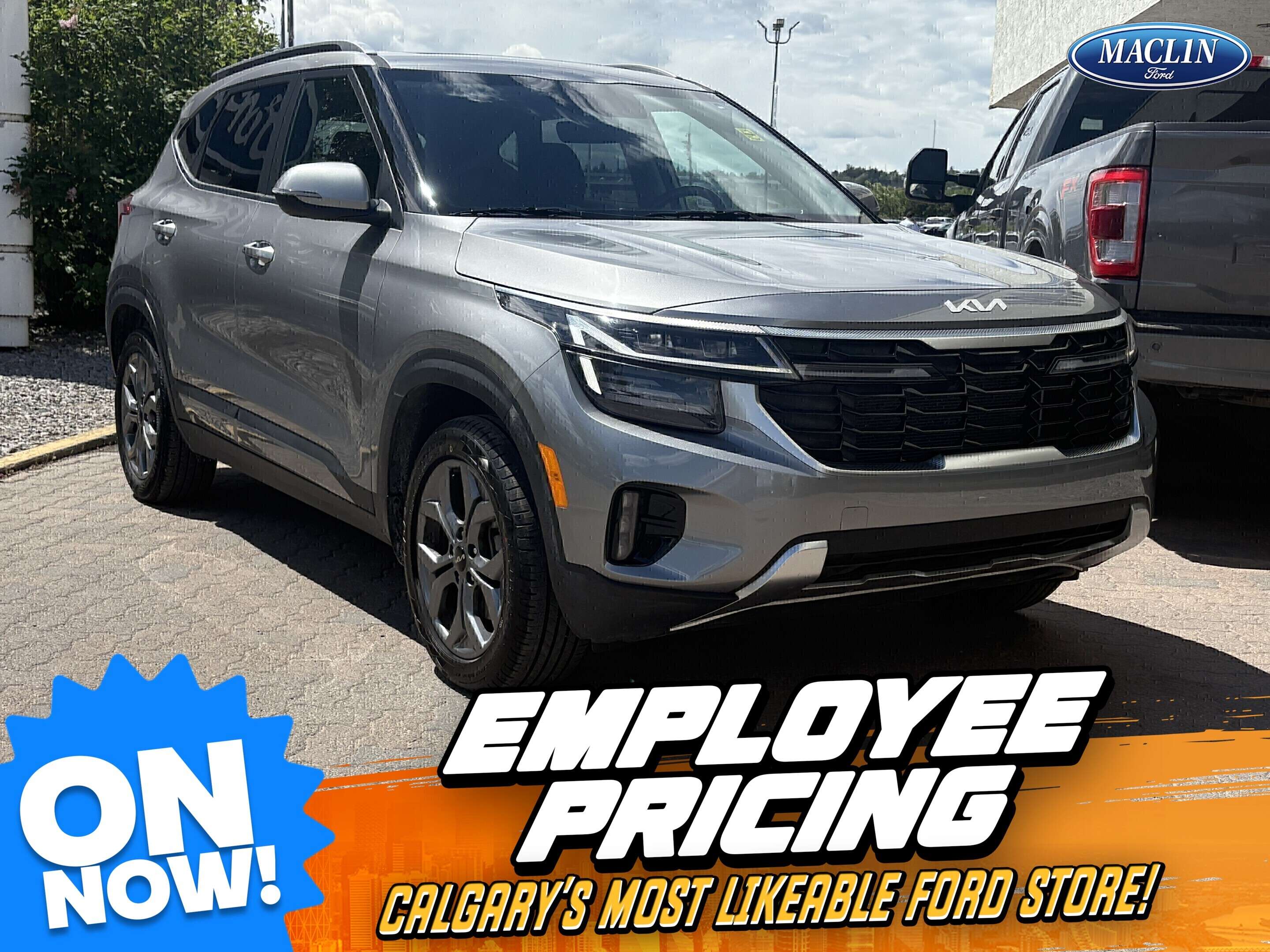 Gray 2025 Kia Seltos SUV / Crossover All-Wheel Drive Continuously Variable Transmission
