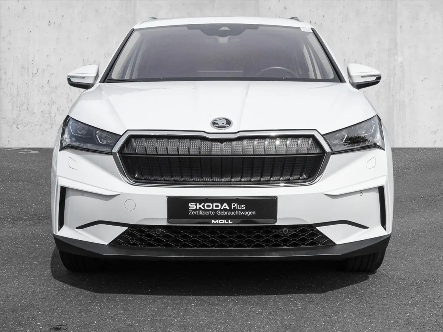 Skoda Enyaq iV 80 MATRIX ACC AHK AUT FLA KAM KLIMAA. Білий - 2