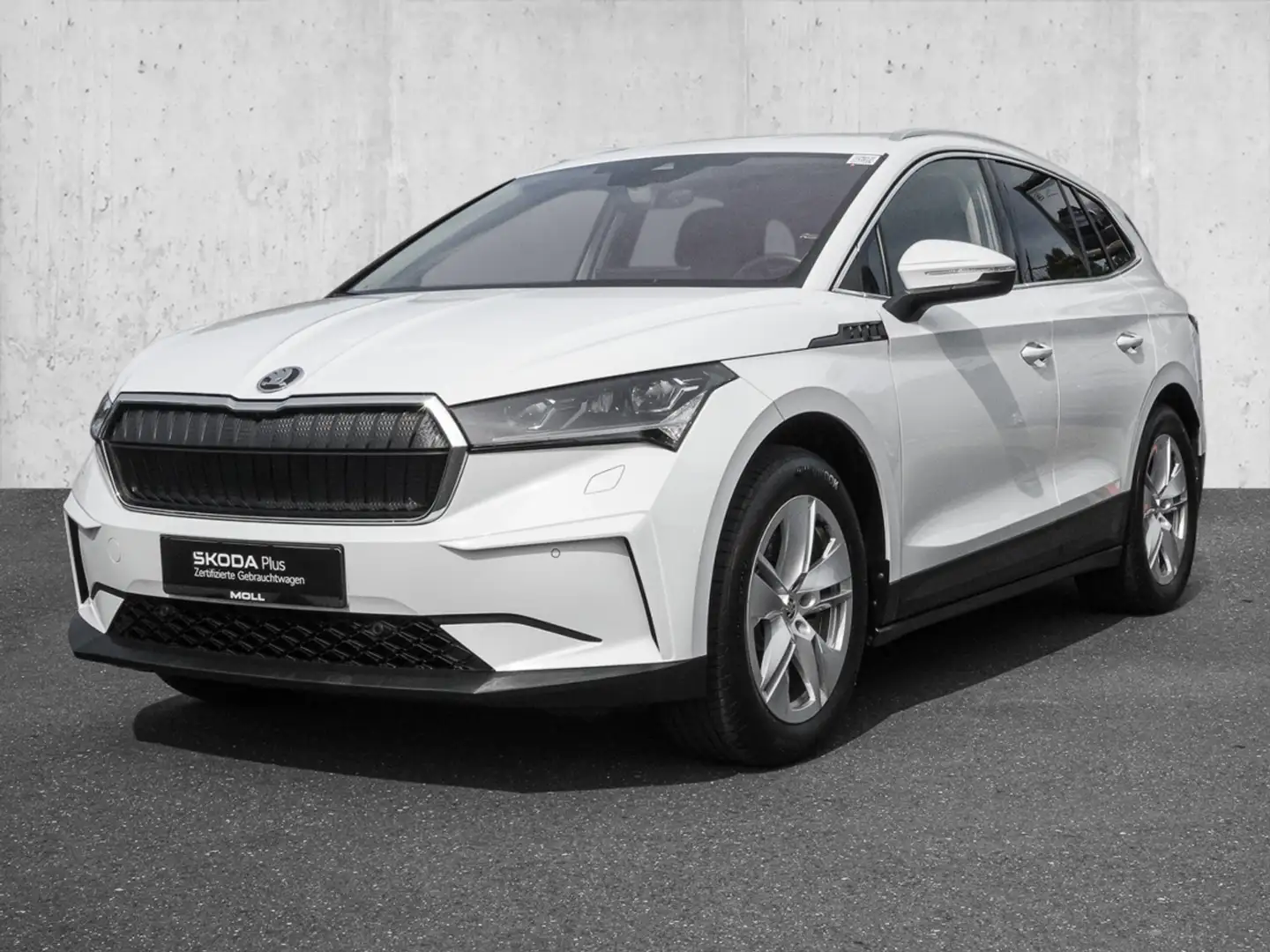 Skoda Enyaq iV 80 MATRIX ACC AHK AUT FLA KAM KLIMAA. Білий - 1