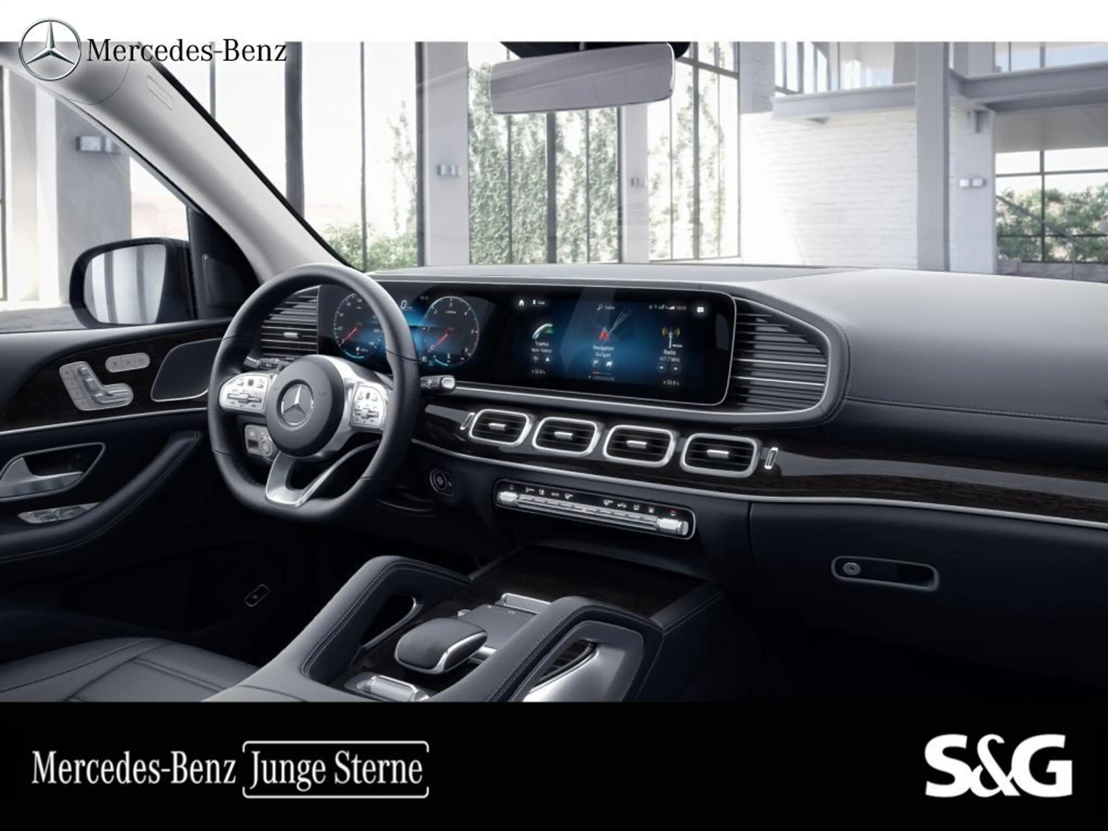 Mercedes-Benz GLS 580 4M AMG Night+360°+M-LED+Standhz+MBUX+23 — photo 11