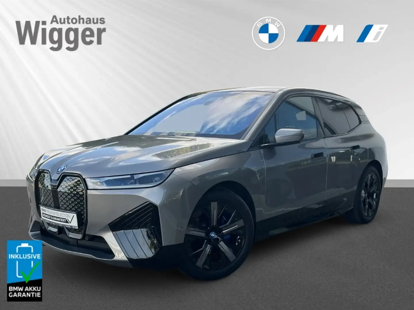 BMW iX xDrive50/Sportpaket/HUD/AHK/Panoramadach/h&k Grau - 1