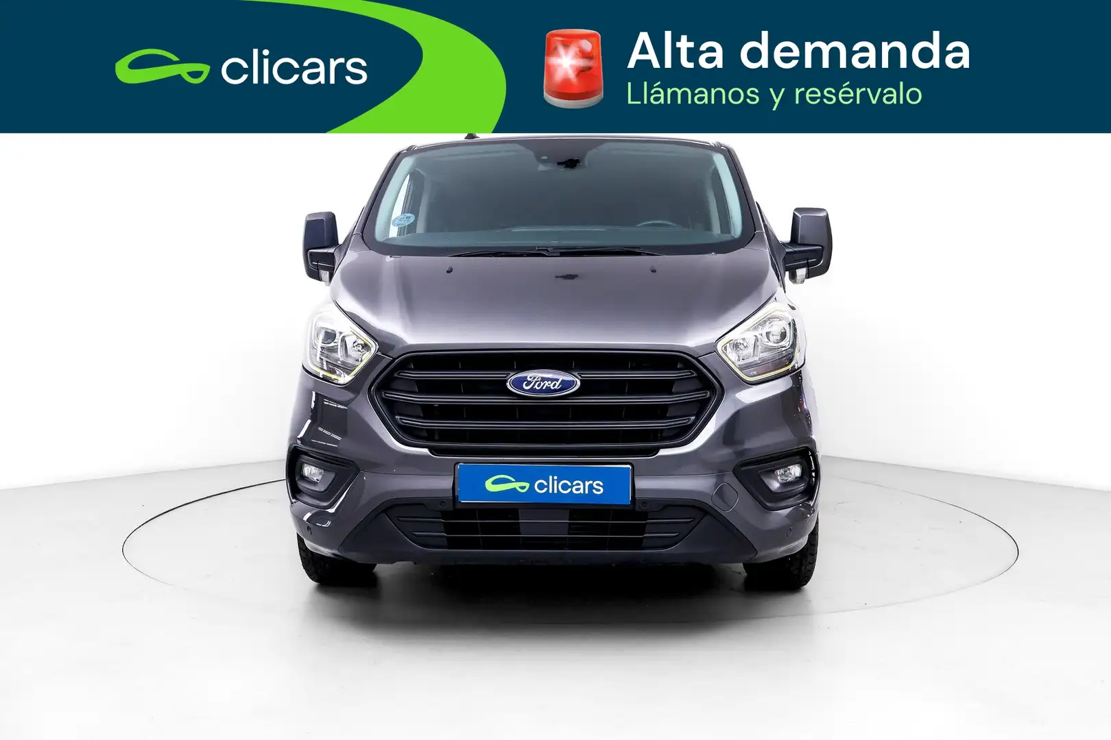 Ford Transit Custom FT 320 L2 Kombi Trend EcoBlue Aut. Gris - 2