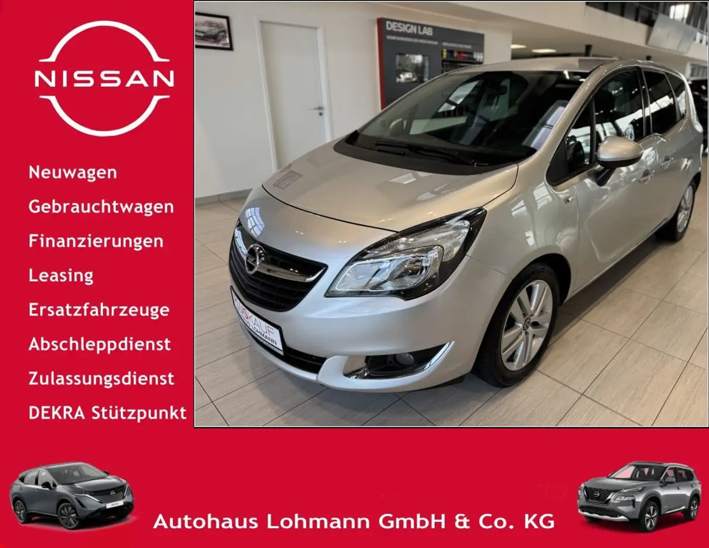 Opel Meriva 1.4 ecoflex Start/Stop Style AHK Allwetterreifen Silber - 1