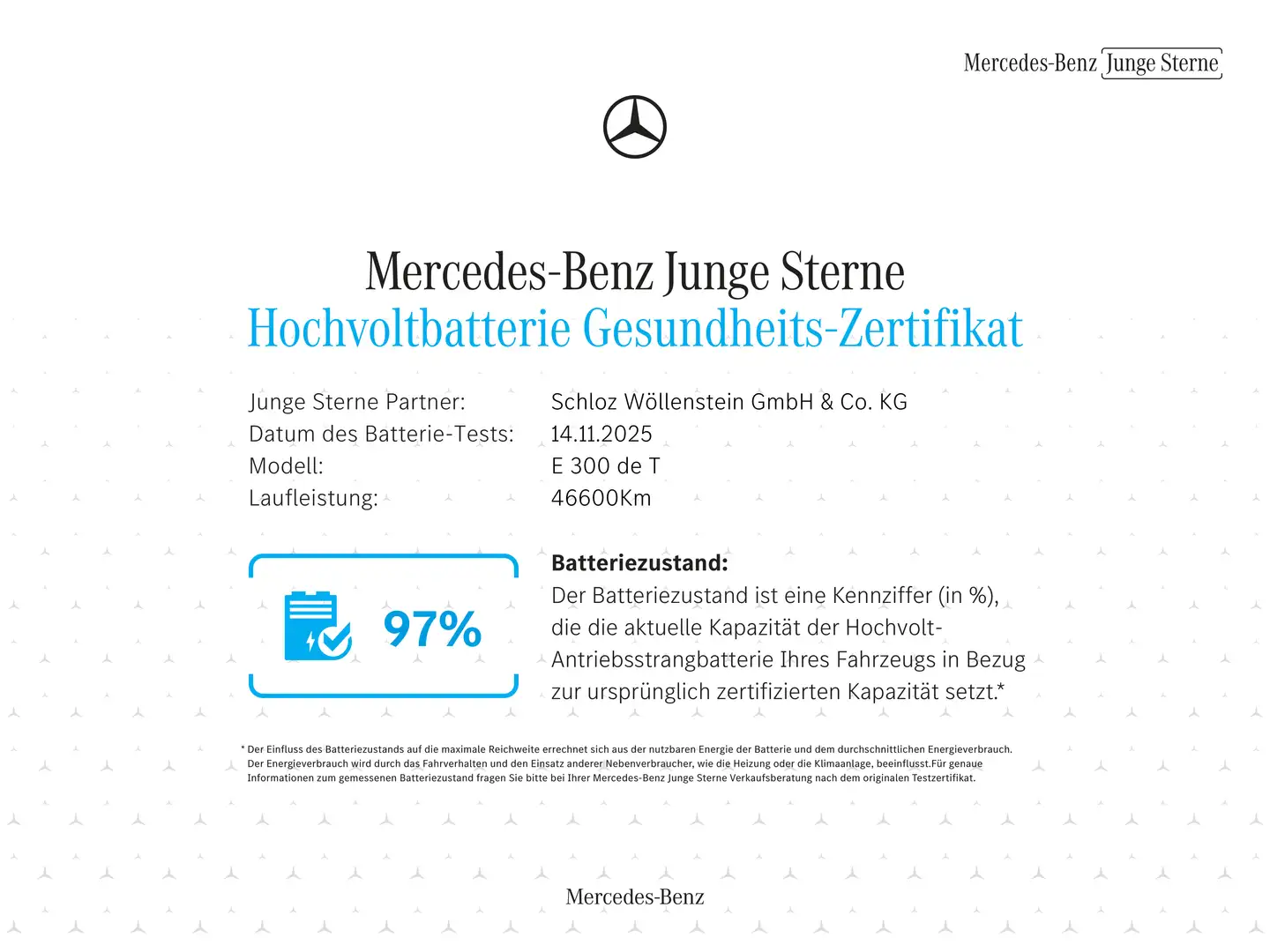 Mercedes-Benz E 300 de T AMG/LED/AHK/Fahrass/Pano/Sitzklima/360 Schwarz - 2