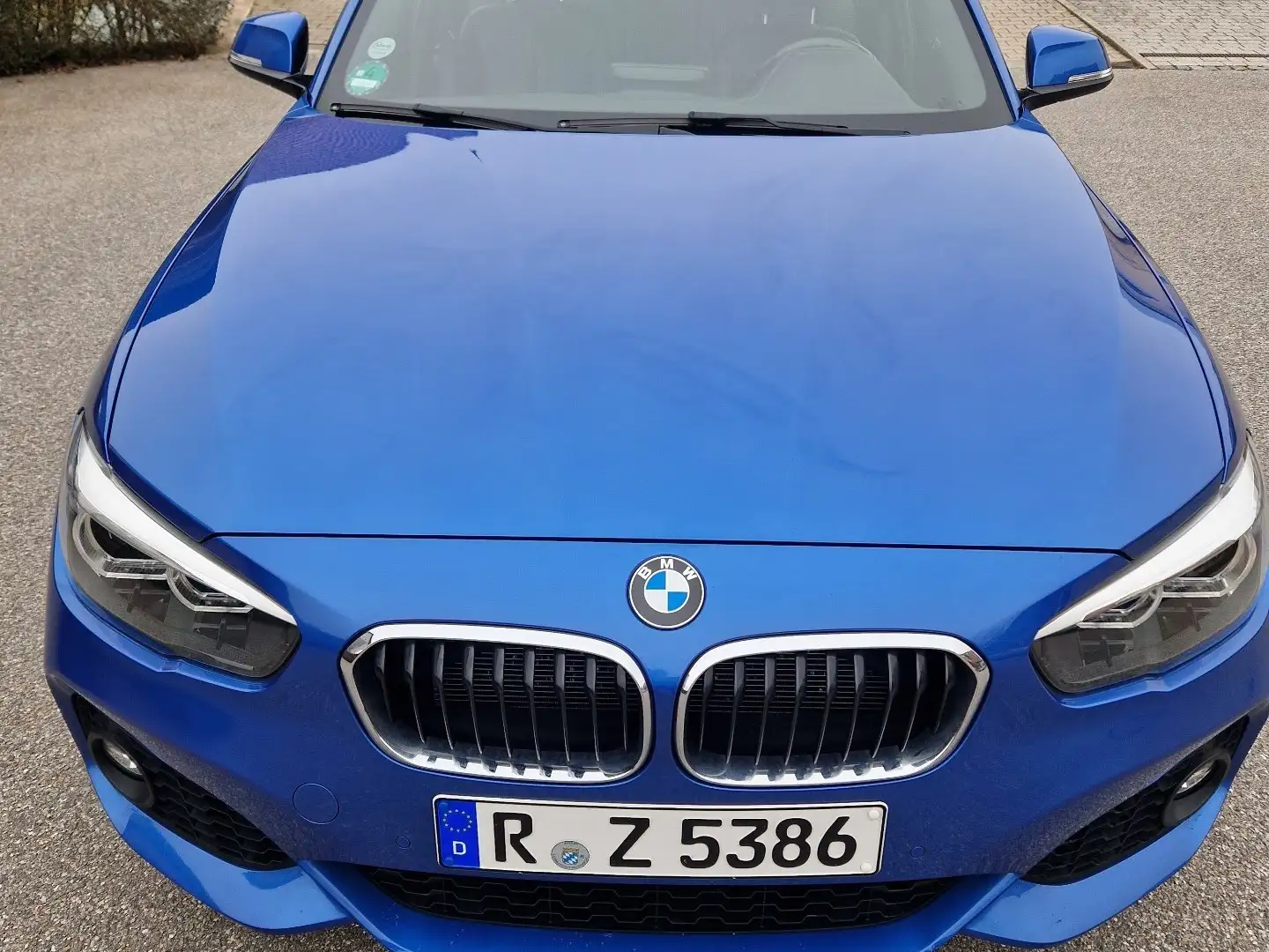 BMW 118 118i M Sport Paket Blau - 1