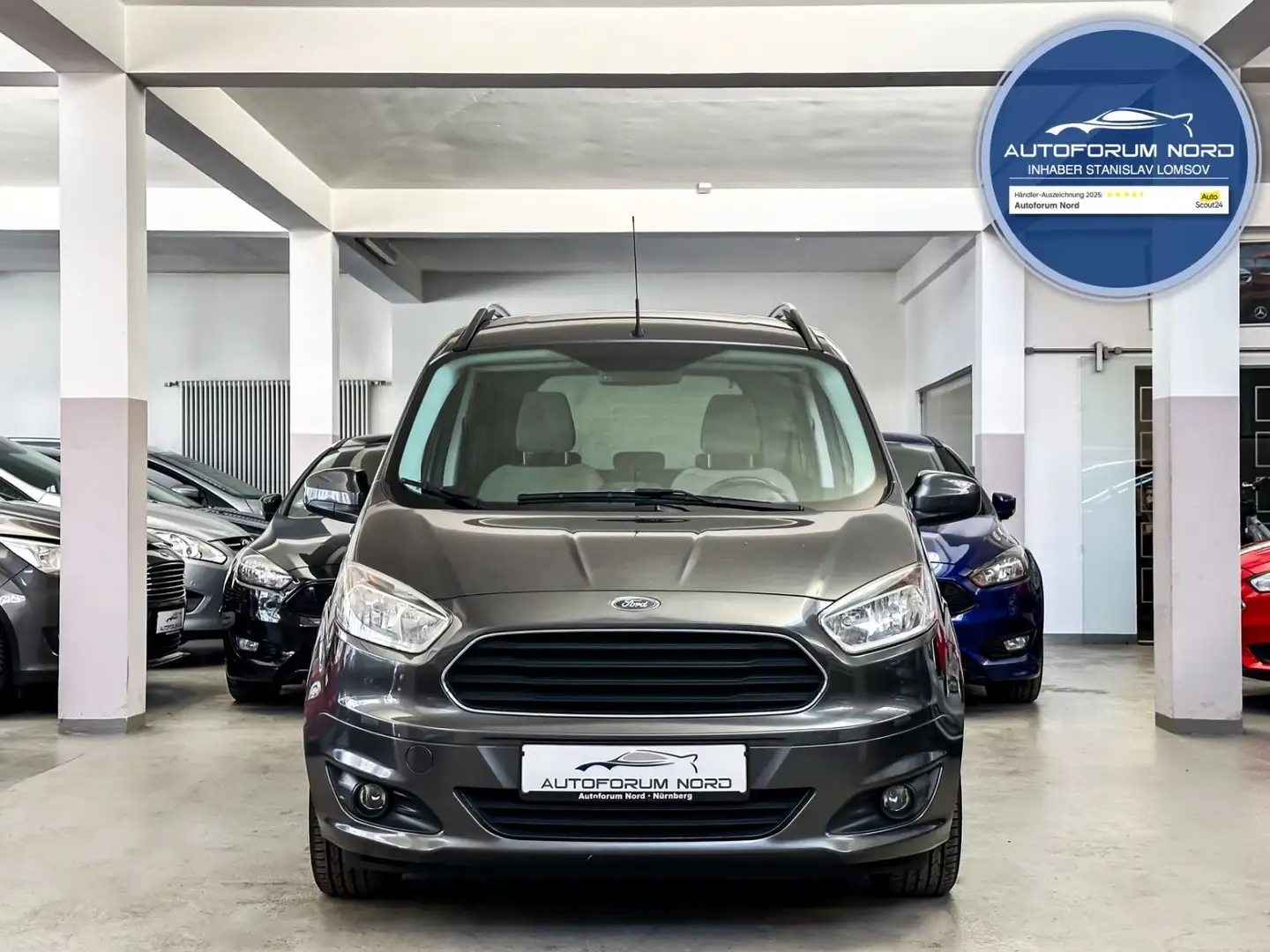 Ford Tourneo Courier Titanium *NEU ZAHNRIEMEN+SERVICE Grau - 2