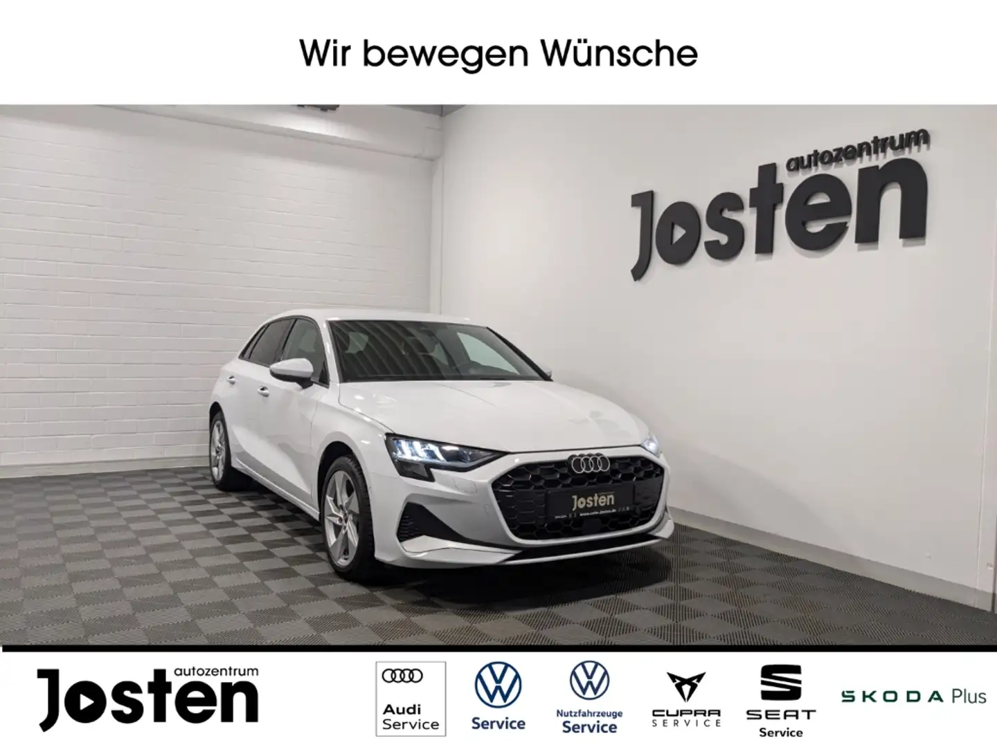 Audi A3 Sportback 30 TFSI Advanced MMI Plus SITZHZG Weiß - 1