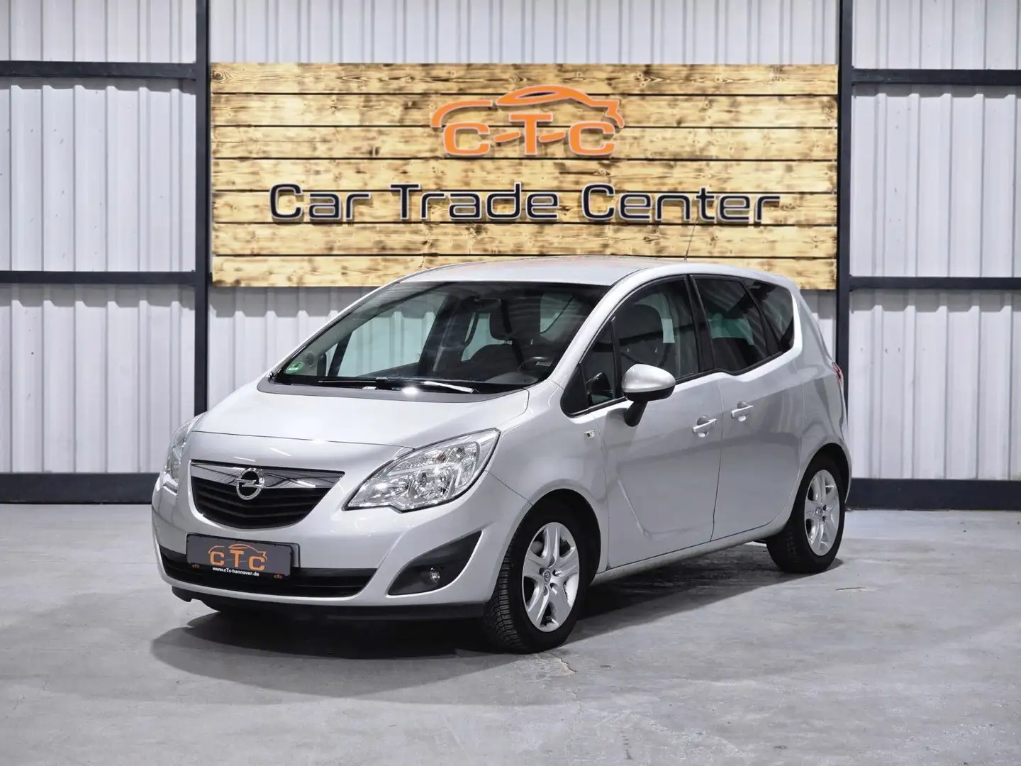 Opel Meriva B Design Edition/2.Hd/Klima/Euro5/TÜV-NEU Zilver - 1