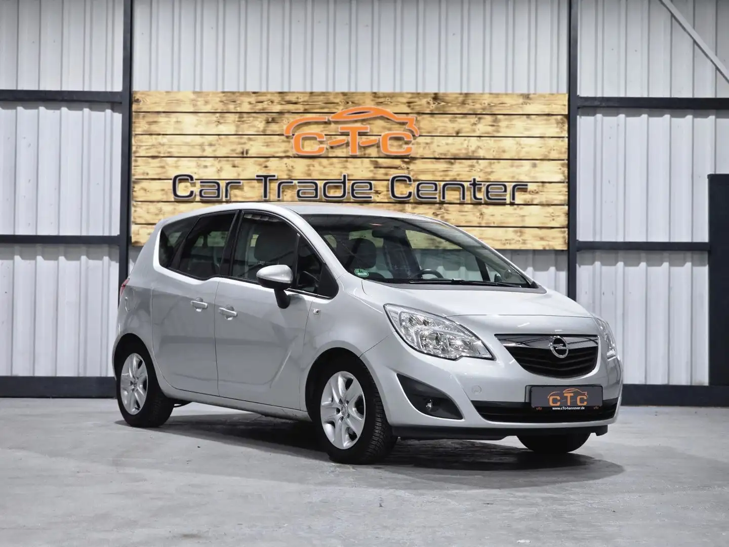 Opel Meriva B Design Edition/2.Hd/Klima/Euro5/TÜV-NEU Zilver - 2