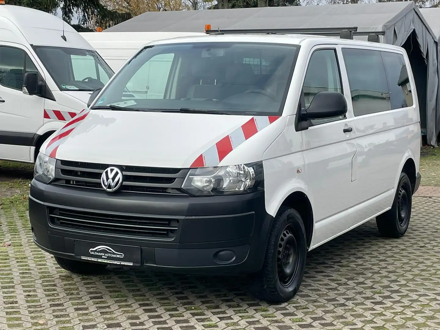 Volkswagen T5 2.0 TDI//4x4//LKW/KLIMA/Temp./AHK 2,5t//TOP// Weiß - 1