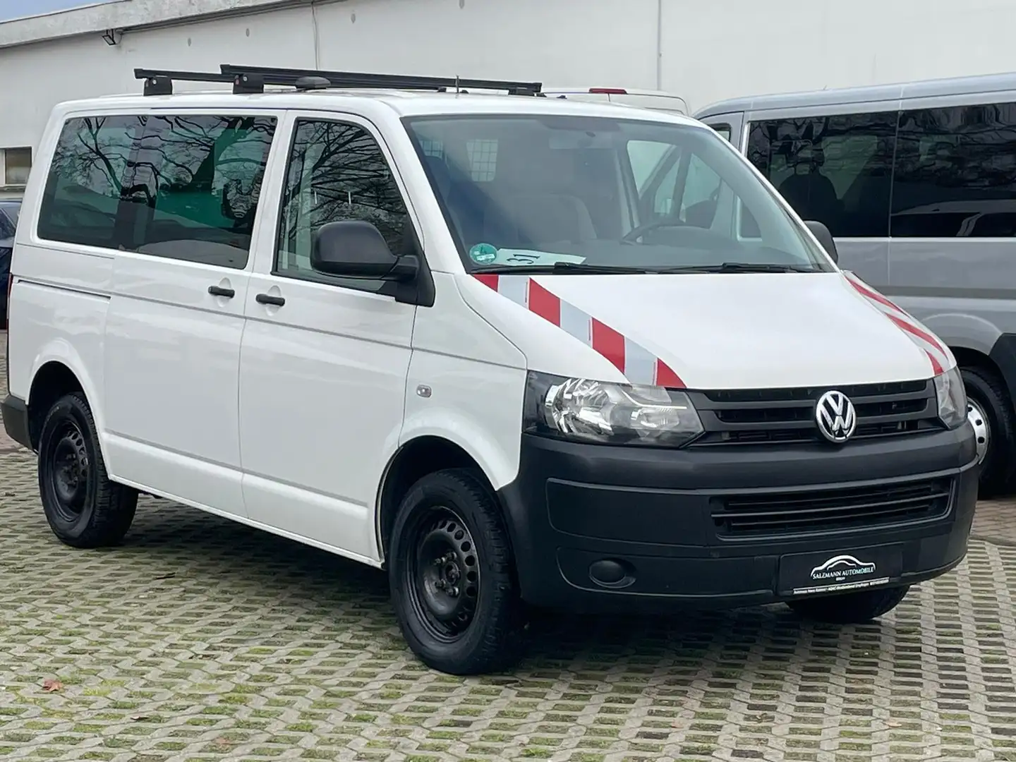 Volkswagen T5 2.0 TDI//4x4//LKW/KLIMA/Temp./AHK 2,5t//TOP// Weiß - 2