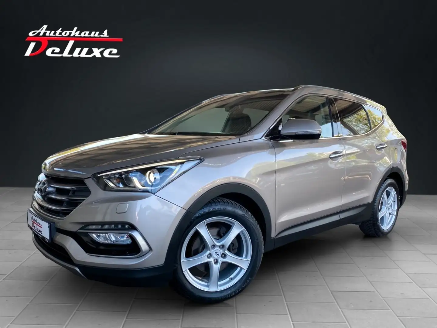 Hyundai SANTA FE 2,2CRDI 4WD PREMIUM KAMERA-PANORAMA-AHK Beige - 1