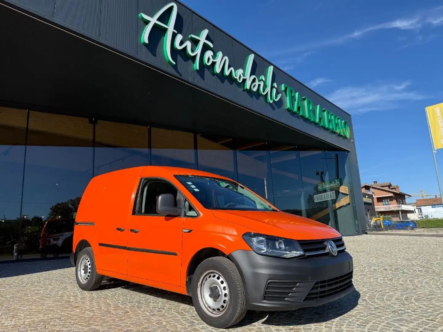 Volkswagen Caddy KM 65.000 - 2 POSTI - INTERNO PELLE - CLIMA Arancione - 1