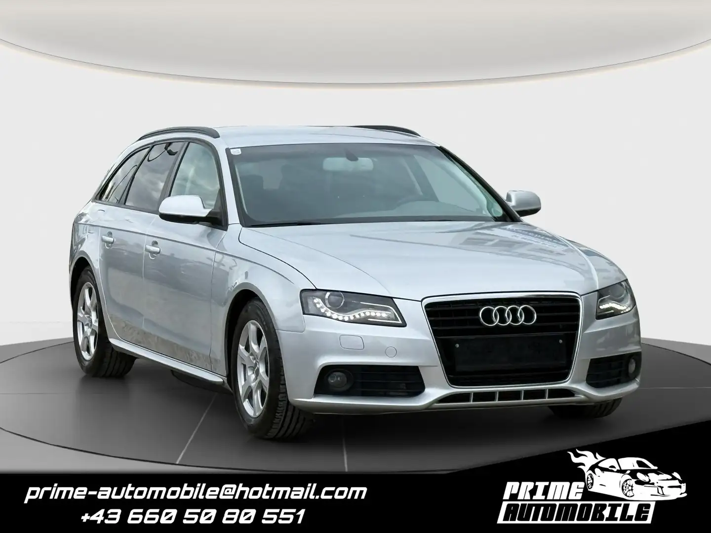 Audi A4 A4 Avant 2,0 TDI **Nur 115.000**LED**AHK** Silber - 1