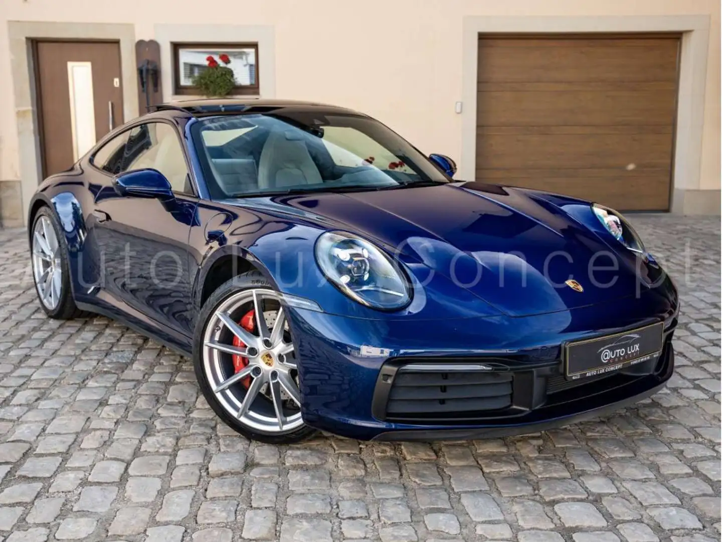 Porsche 992 911 Carrera 4S/Glasdach/Chrono/360/Lift/Approved Bleu - 2