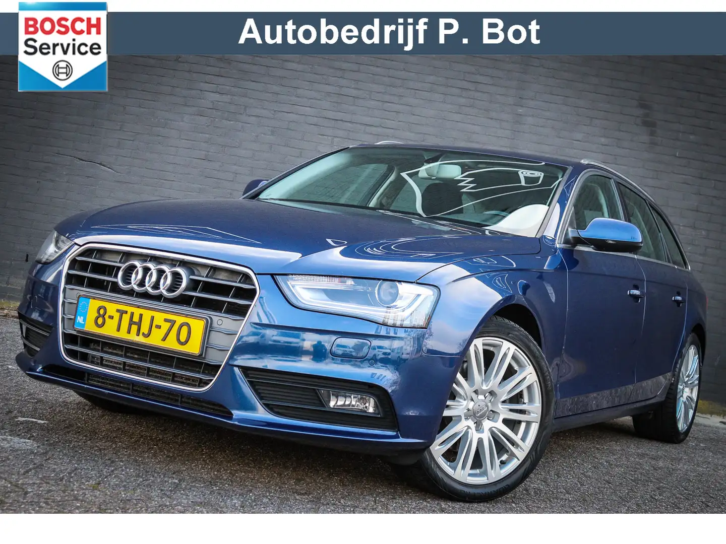 Audi A4 Avant 1.8 TFSI Business Edition /Ned.auto/Panorama Blauw - 1