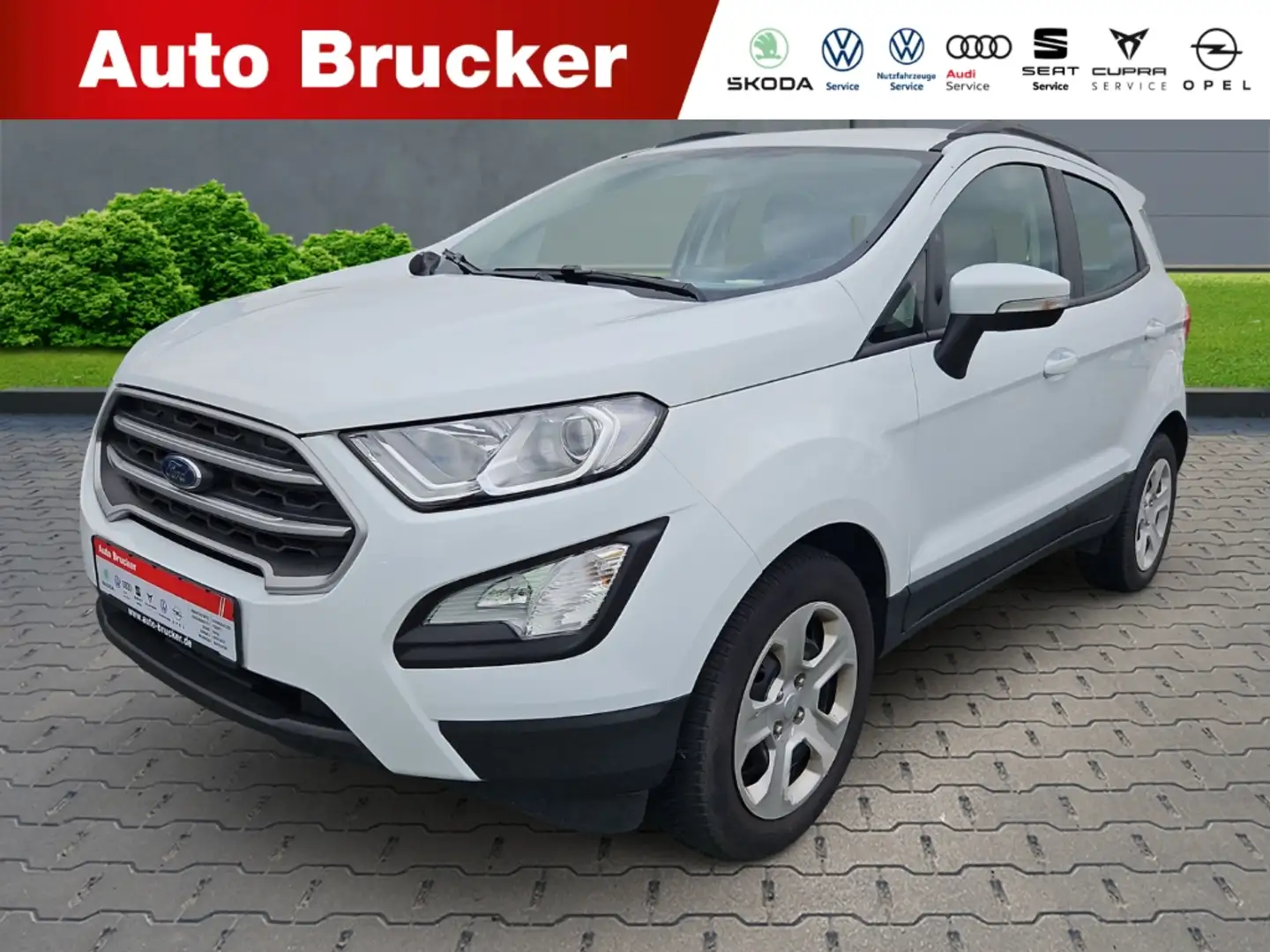 Ford EcoSport Cool & Connect 1.5 EcoBlue EU6d-T Alarm Notbremsas Weiß - 1