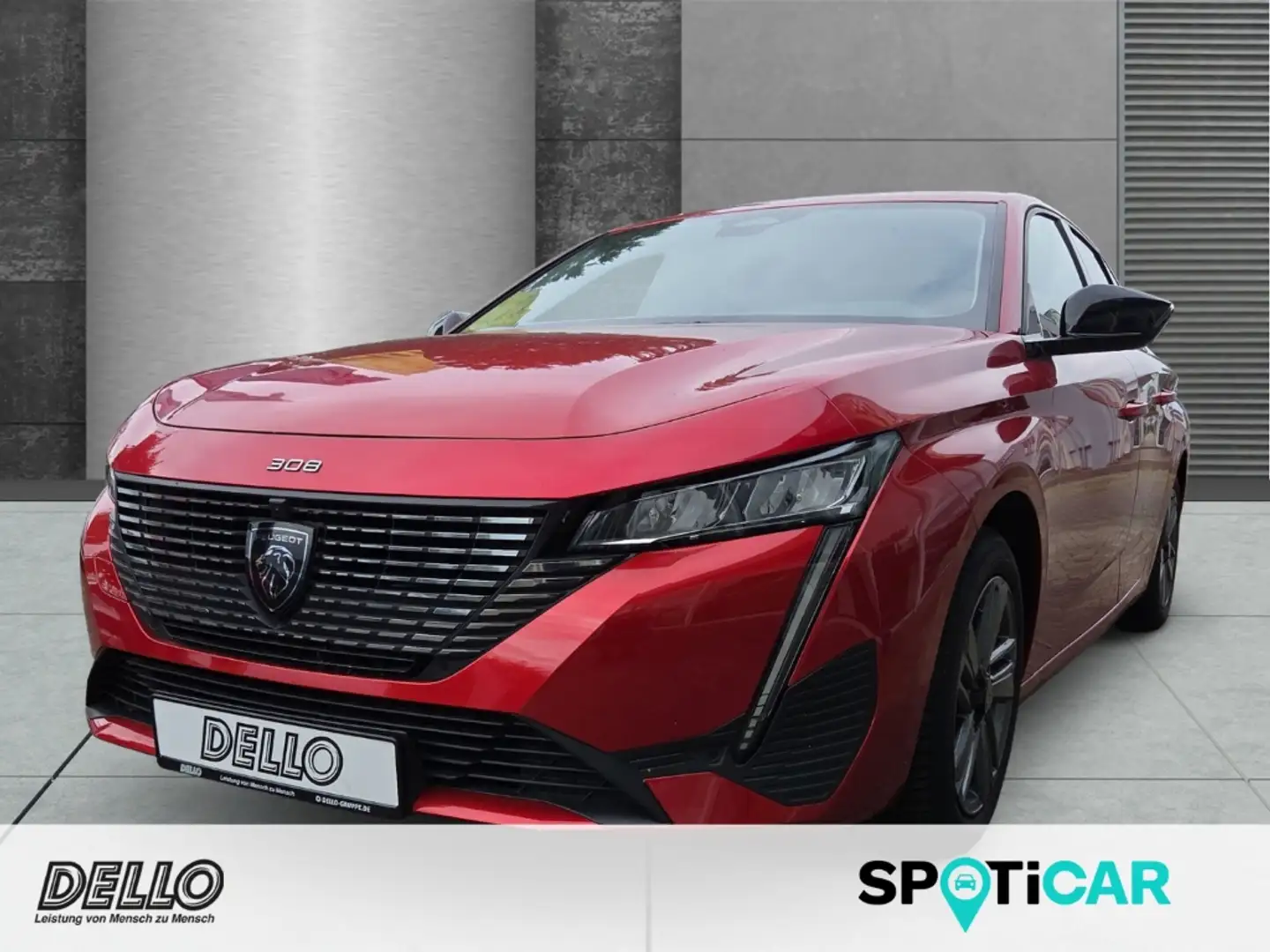 Peugeot 308 SW Allure 1.2 Navi Memory Sitze 360 Kamera LED App Rot - 1