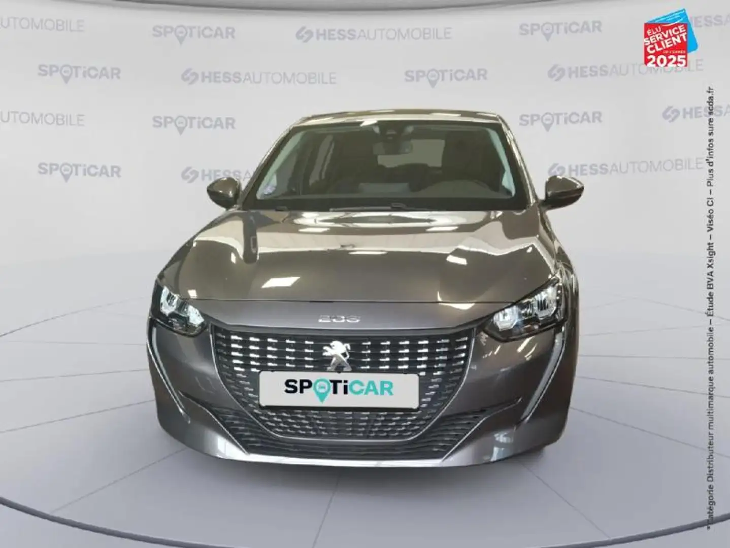 Peugeot 208 1.2 PureTech 75ch S/S Active Business GPS Radar AR Gris - 2