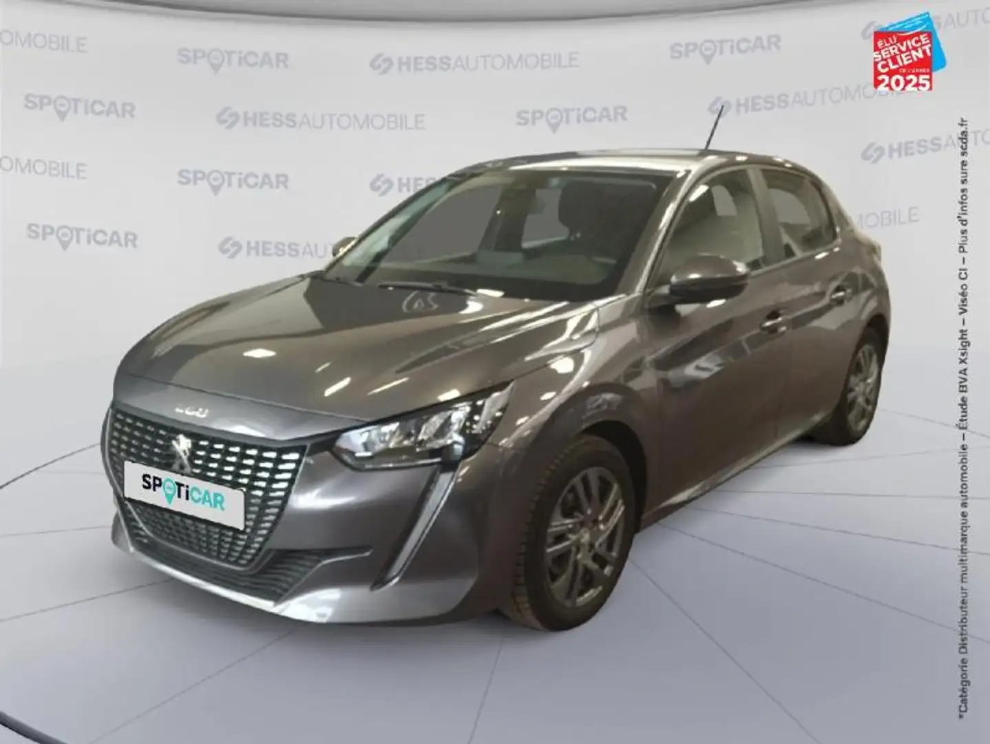 Peugeot 208 1.2 PureTech 75ch S/S Active Business GPS Radar AR Gris - 1