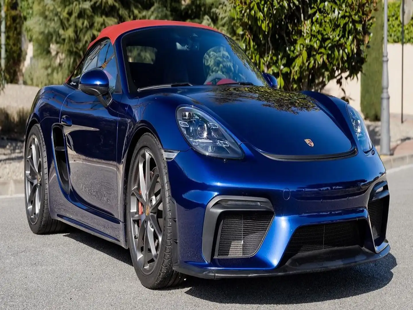Porsche 718 Spyder 718 4.0 Spyder Blu/Azzurro - 1
