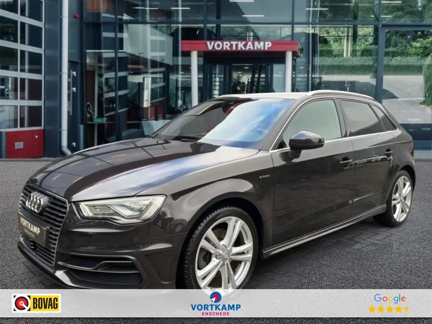 Audi A3 1.4 TFSI E-TRON S LINE TREKHAAK/NAVI/ACC/PDC/B&O Marrón - 1