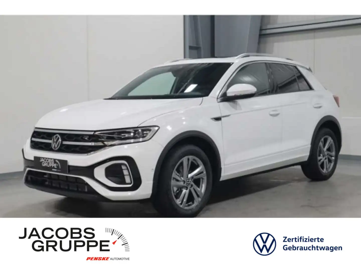 Volkswagen T-Roc 1.5 TSI R-Line *ACC*PANO*RFK*LED Weiß - 1