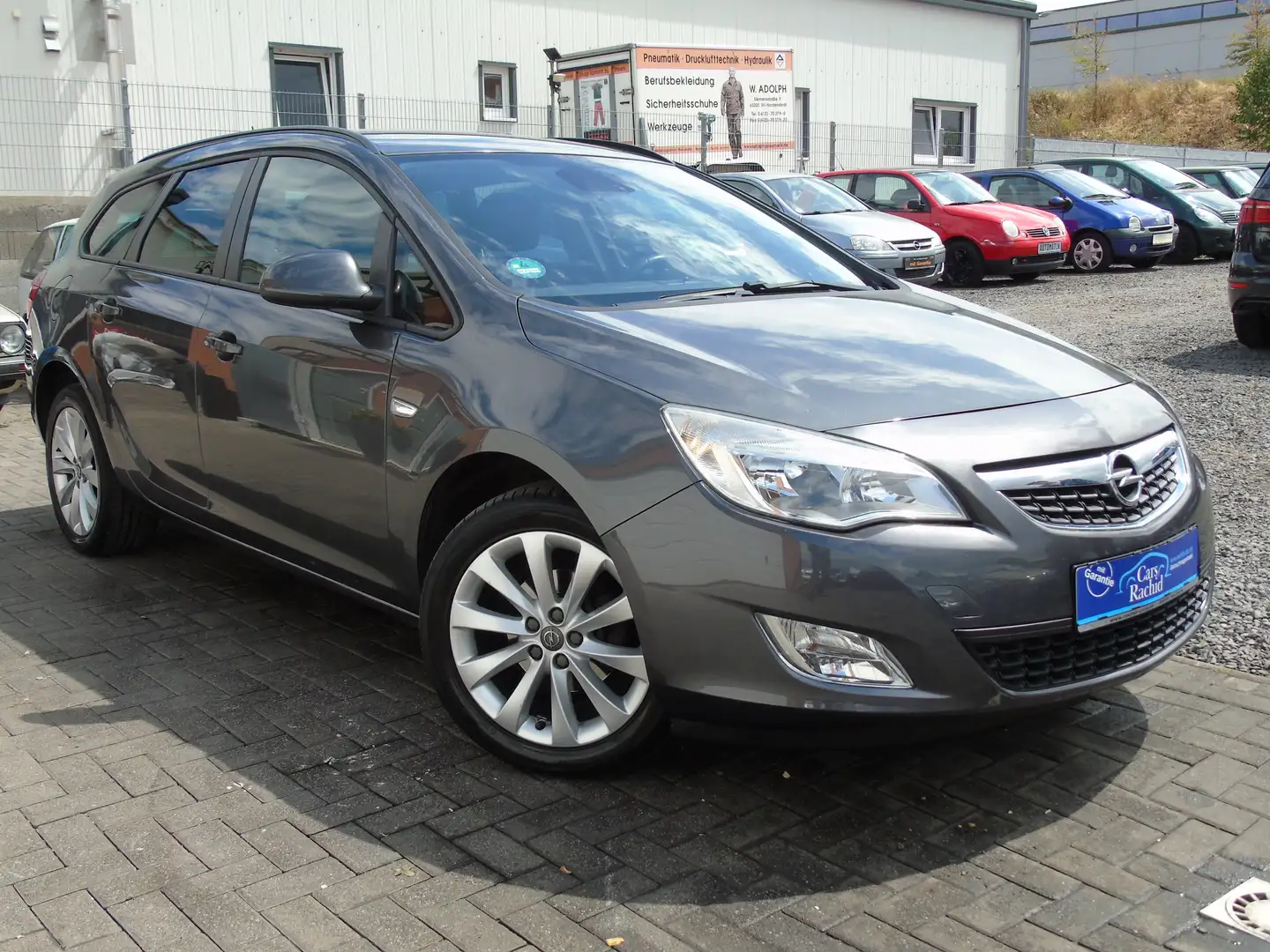 Opel Astra KLIMA*TEILLEDER*PREMIUM GARANTIE*HU06-24*ALUFELGEN Gris - 1