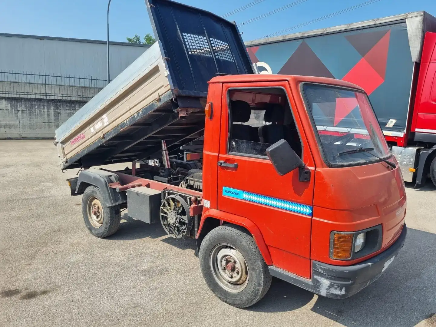 Effedi Gasolone ribaltabile trilaterale Rosso - 2
