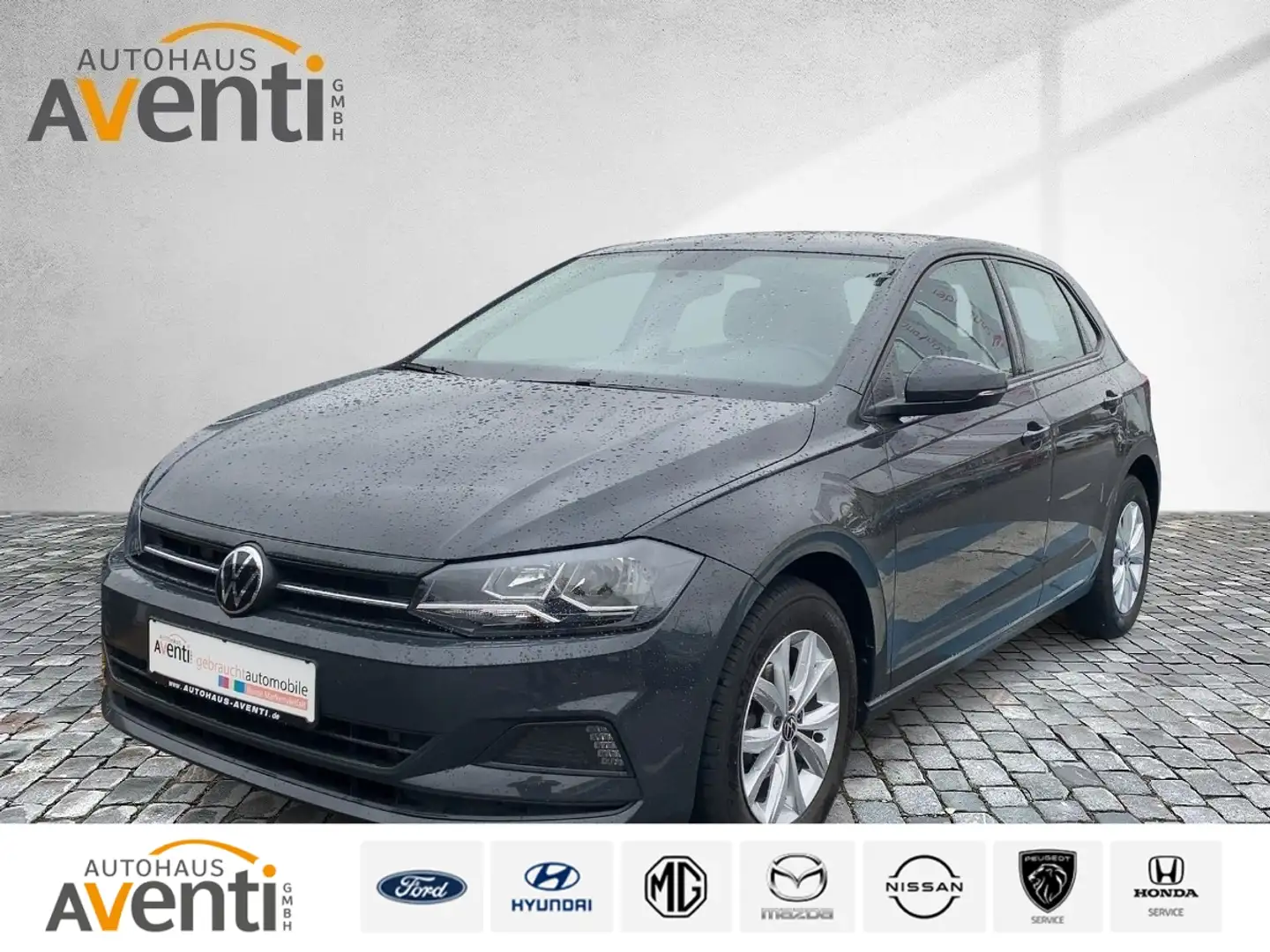 Volkswagen Polo Comfortline *DSG*ACC*Navi*Klima*Tempomat* Grijs - 1