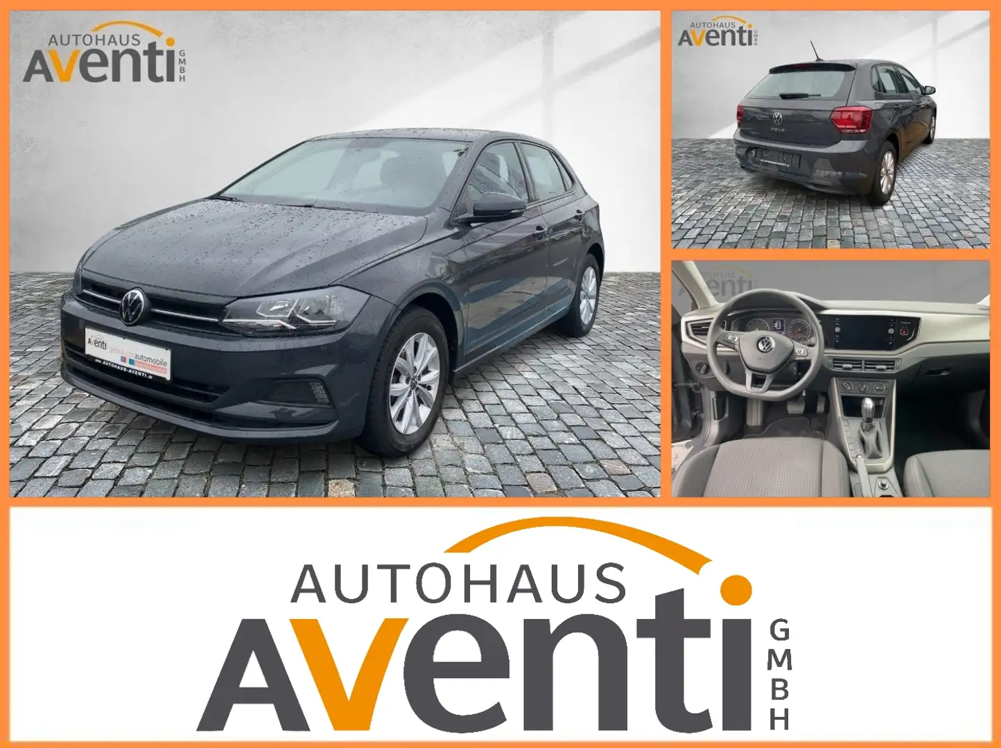 Volkswagen Polo Comfortline *DSG*ACC*Navi*Klima*Tempomat* Gris - 1