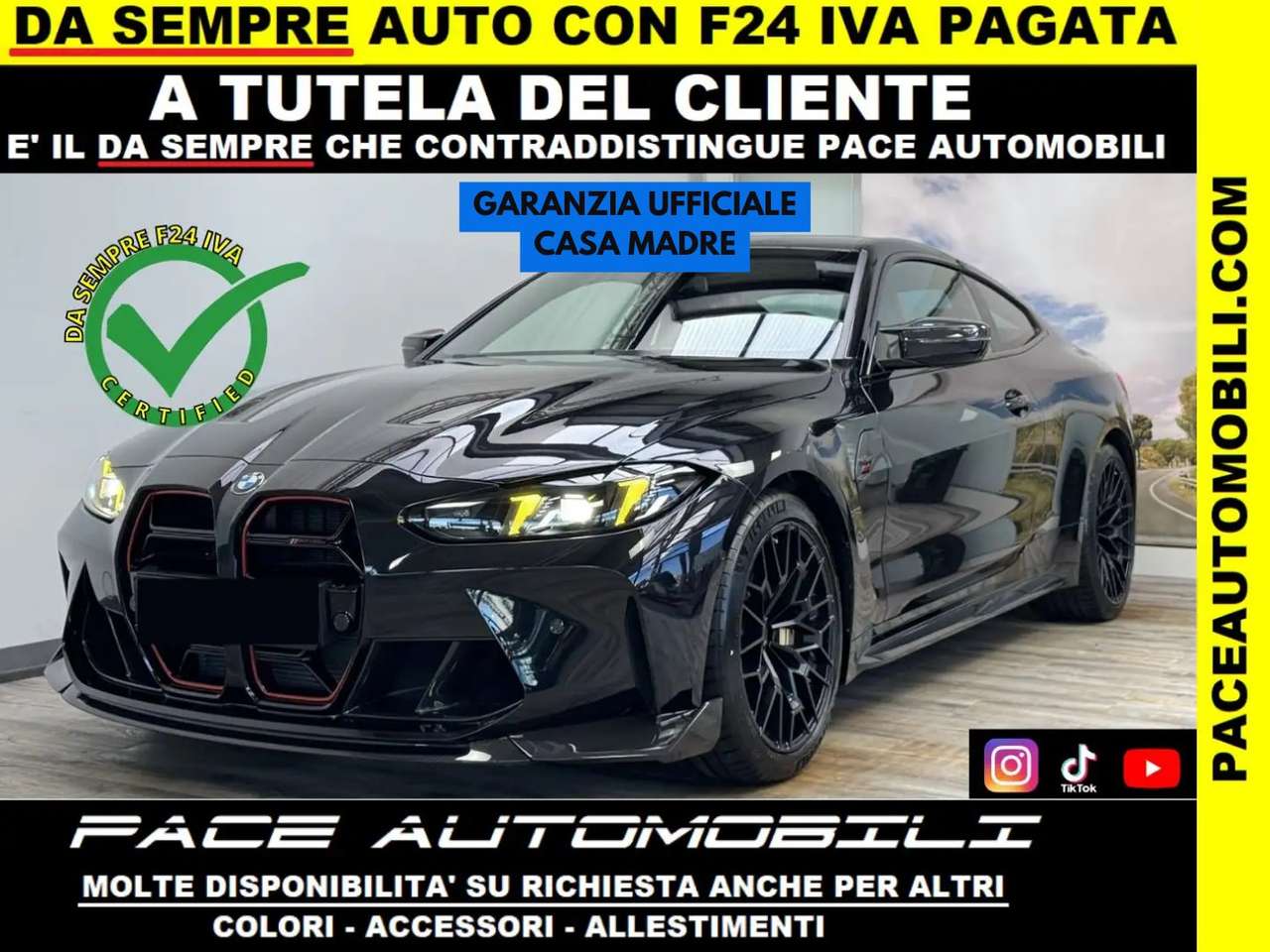 BMW M4 CS 551CV FRENI CARBOCERAMICA COMPETITION M DRIVERS