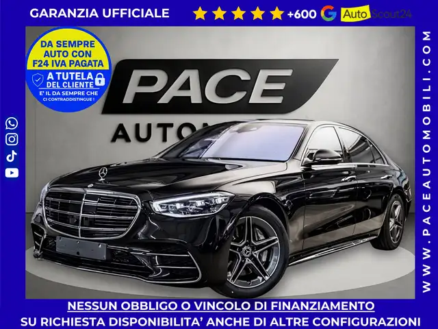 Mercedes-Benz S 450 D PREMIUM PLUS AMG LUNGA 21" TETTO KAMERA 360 ACC PDC SCHERMI POSTERIORI