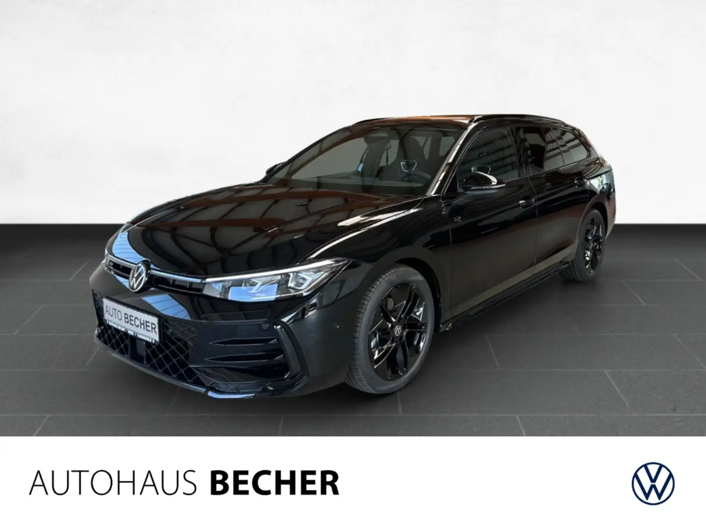 Volkswagen Passat Variant 2.0 TDI DSG R-Line /AHK/Navi/HuD Schwarz - 1