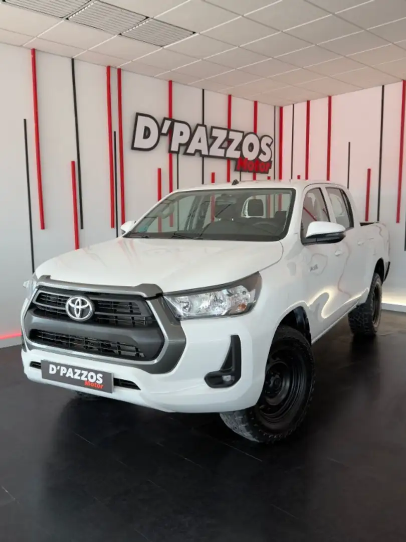 Toyota Hilux Cabina Doble GX Blanco - 1