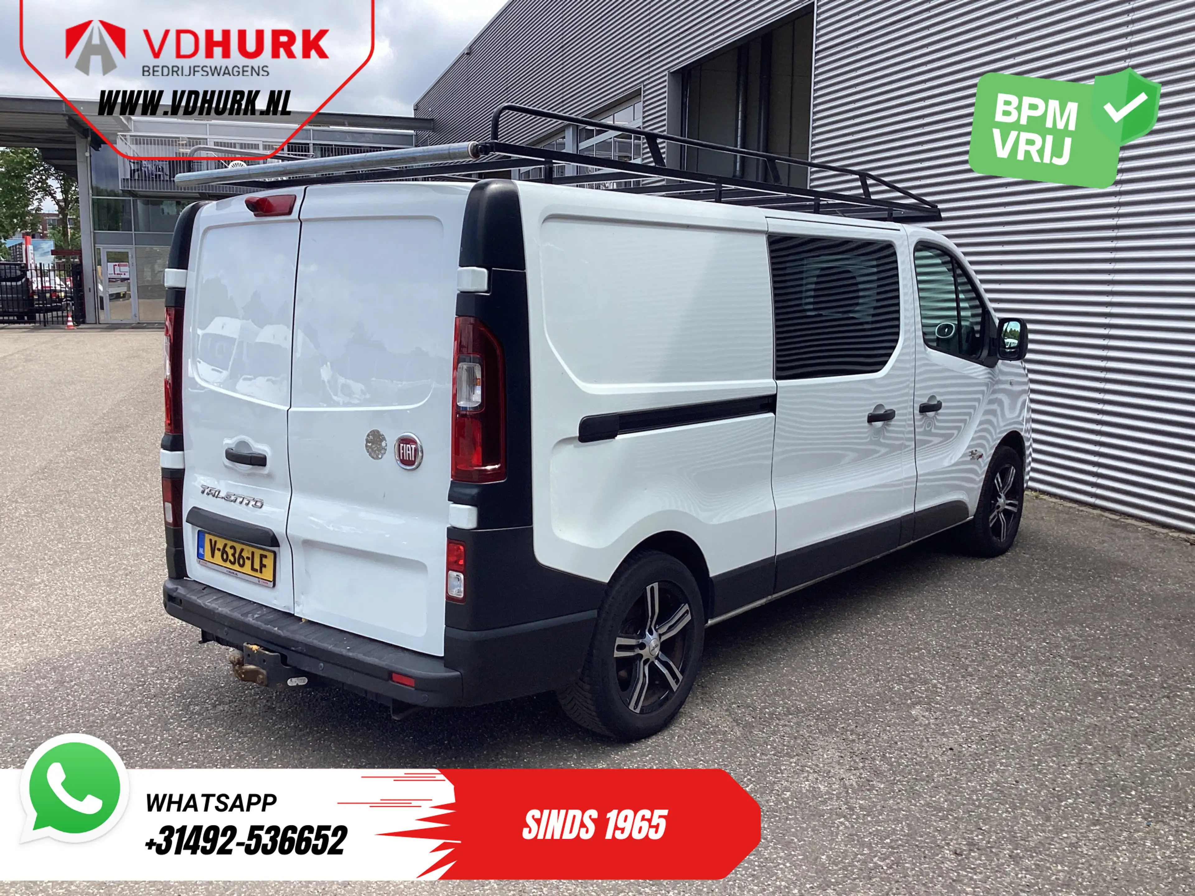 Fiat Talento 1.6 MJ 125 pk L2 DC Dubbel Cabine EXPORT ONLY Airc — photo 9