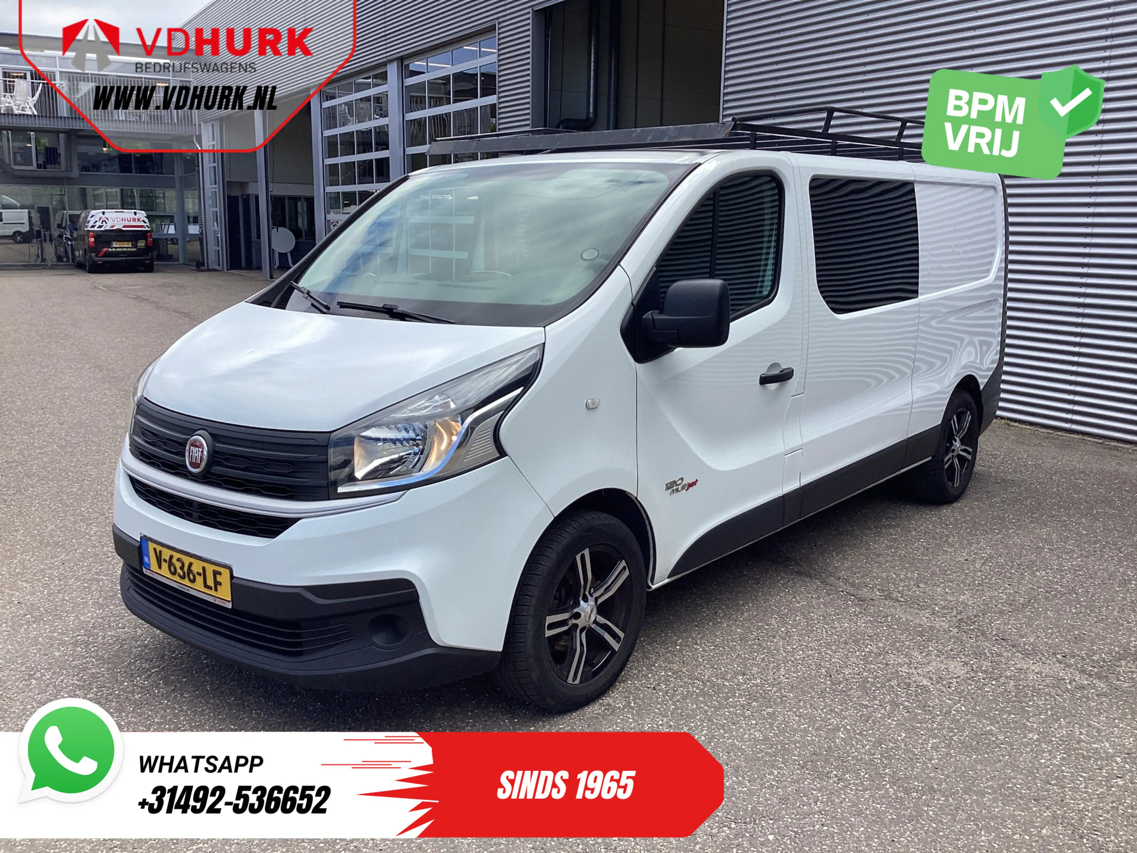 Fiat Talento 1.6 MJ 125 pk L2 DC Dubbel Cabine EXPORT ONLY Airc — photo 8