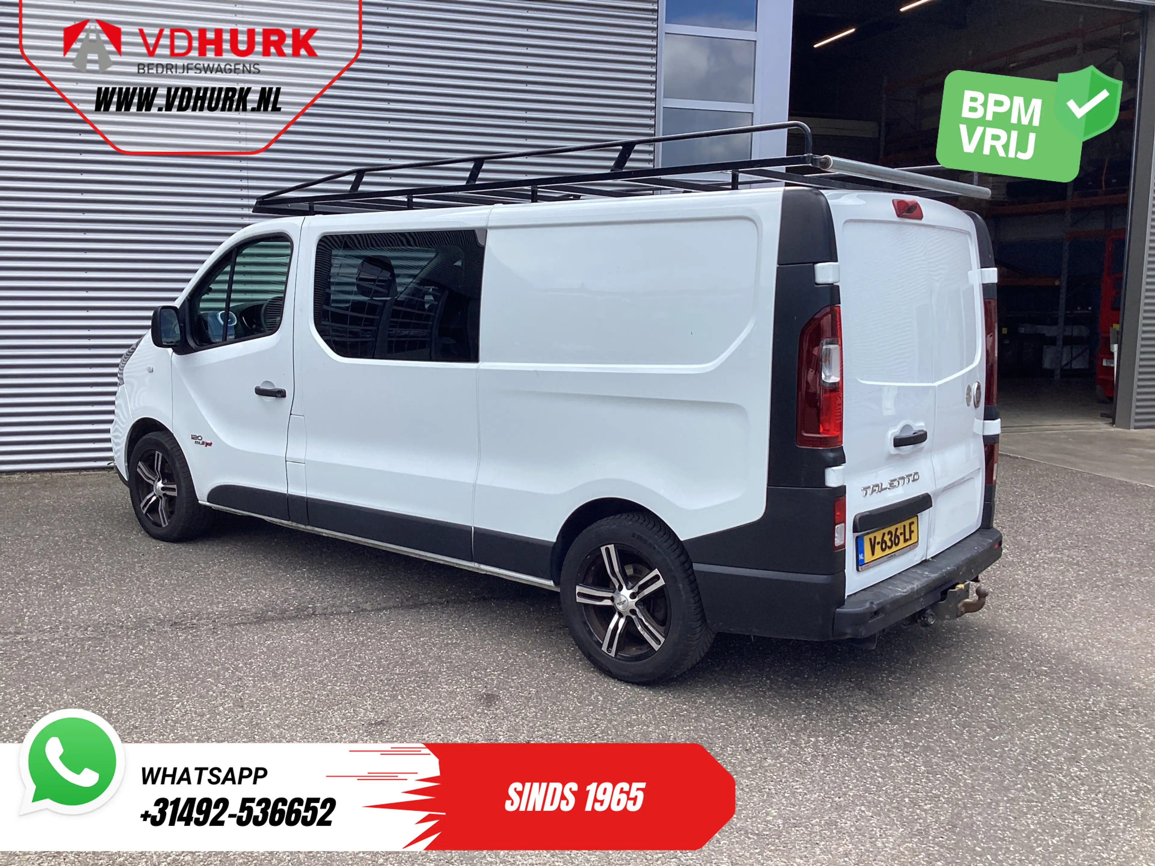 Fiat Talento 1.6 MJ 125 pk L2 DC Dubbel Cabine EXPORT ONLY Airc — photo 2