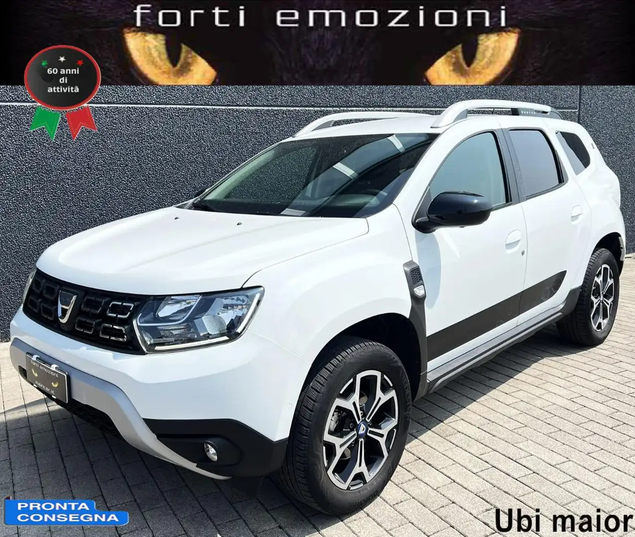 Dacia Duster 1.0 TCe 100 CV ECO-G 4x2 15th Anniversary Bianco - 2