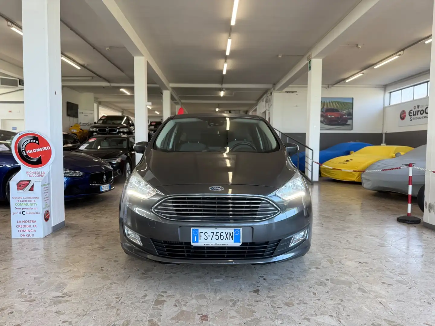 Ford C-Max 1.5 TDCi 120CV Start&Stop Titanium Grigio - 2