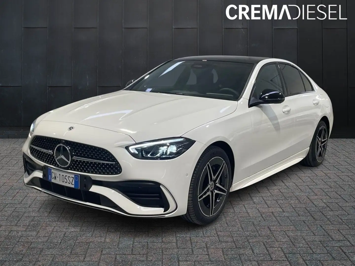 Mercedes-Benz C 300 de Premium 4matic Auto White - 1