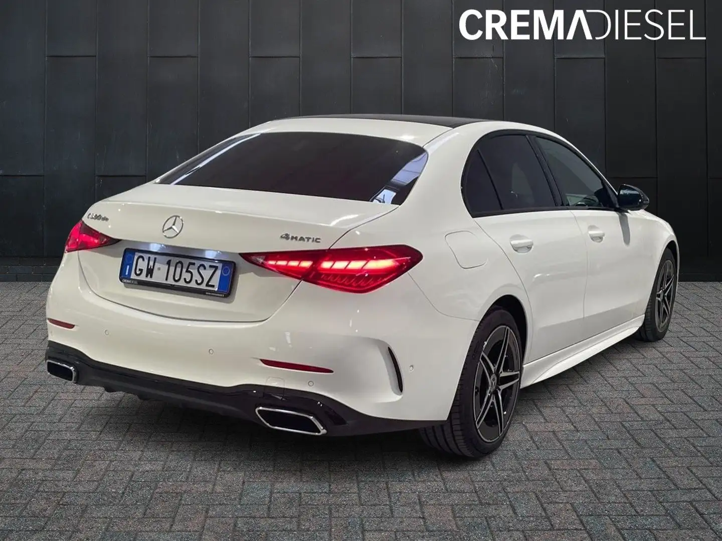 Mercedes-Benz C 300 de Premium 4matic Auto White - 2