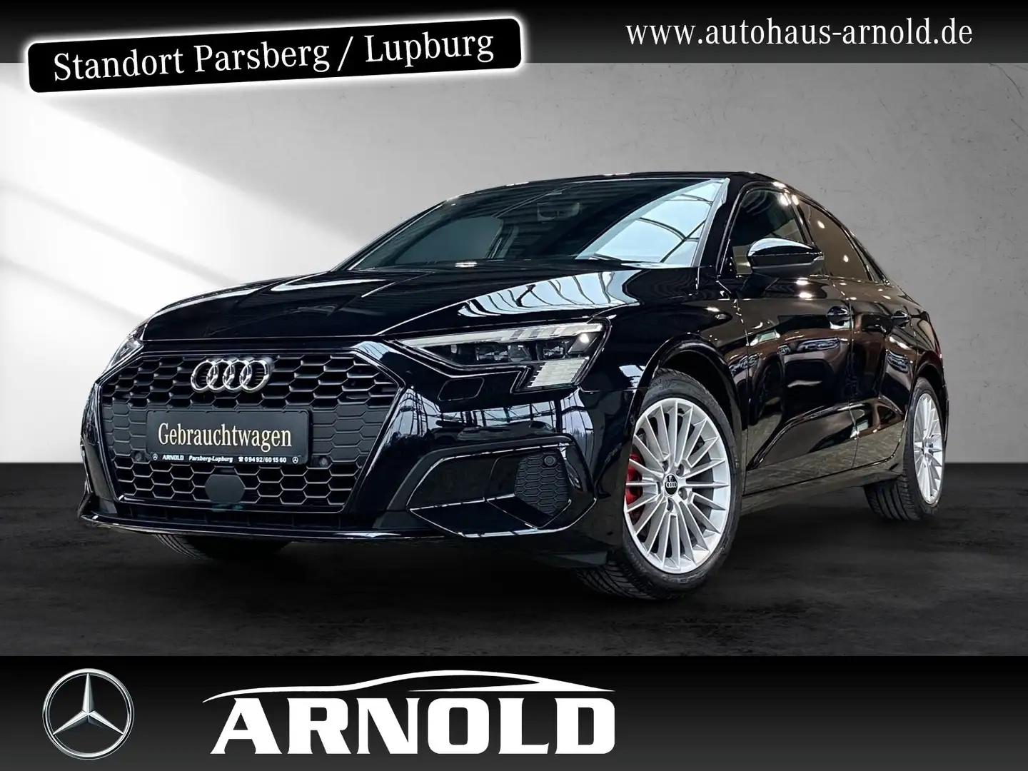 Audi A3 A3 35 1.5 TFSI Limousine DSG LED Kamera SHZ AHK Schwarz - 1