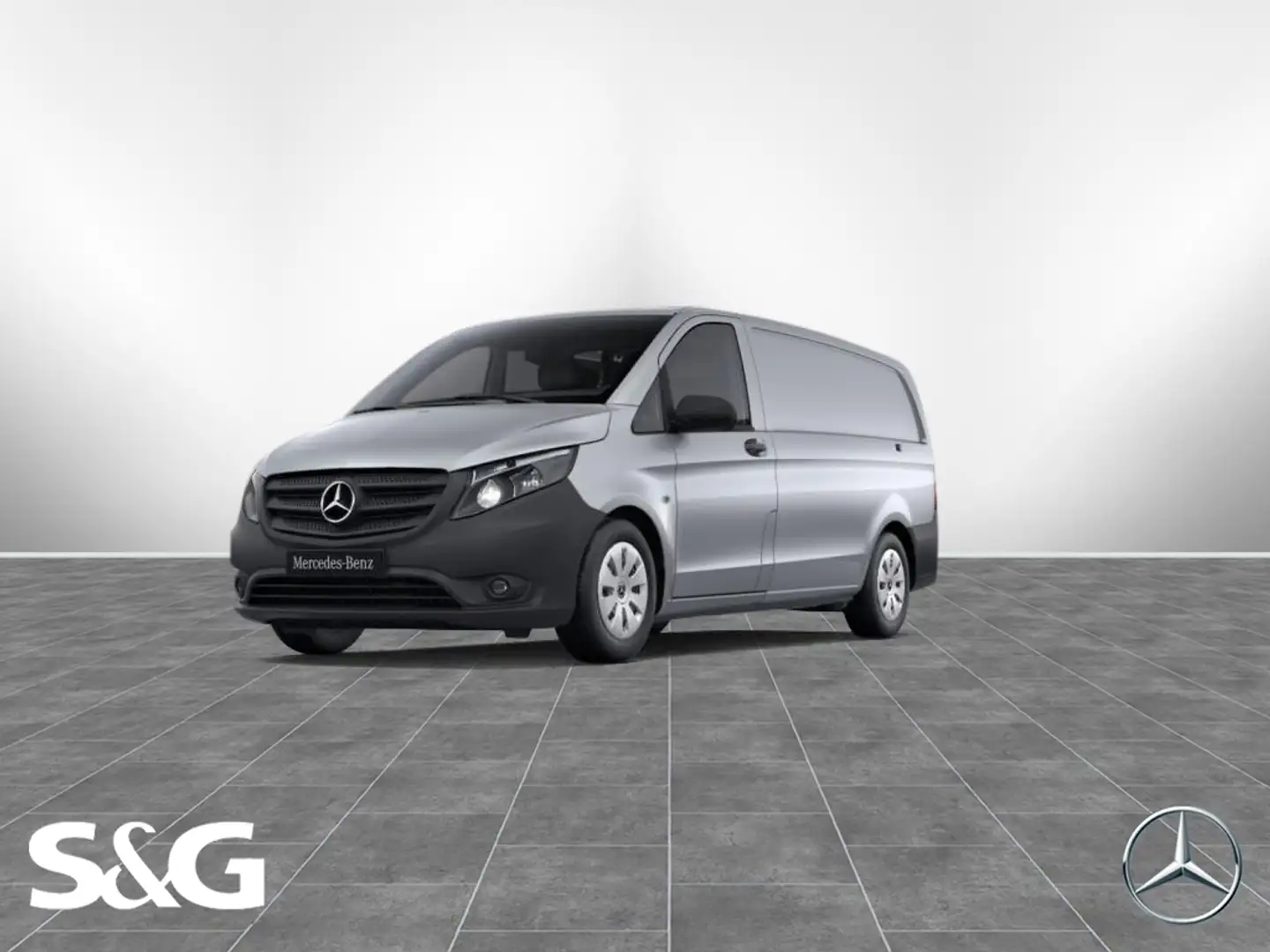 Mercedes-Benz Vito 116 CDI Kasten Lang Silber - 1