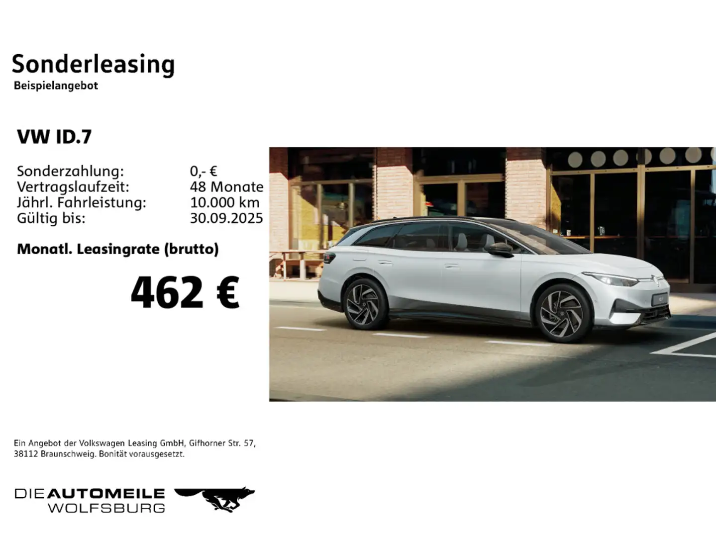 Volkswagen ID.7 Tourer Pro Pro HeadUp/Matrix/H+K/Pano/AHK/D White - 2