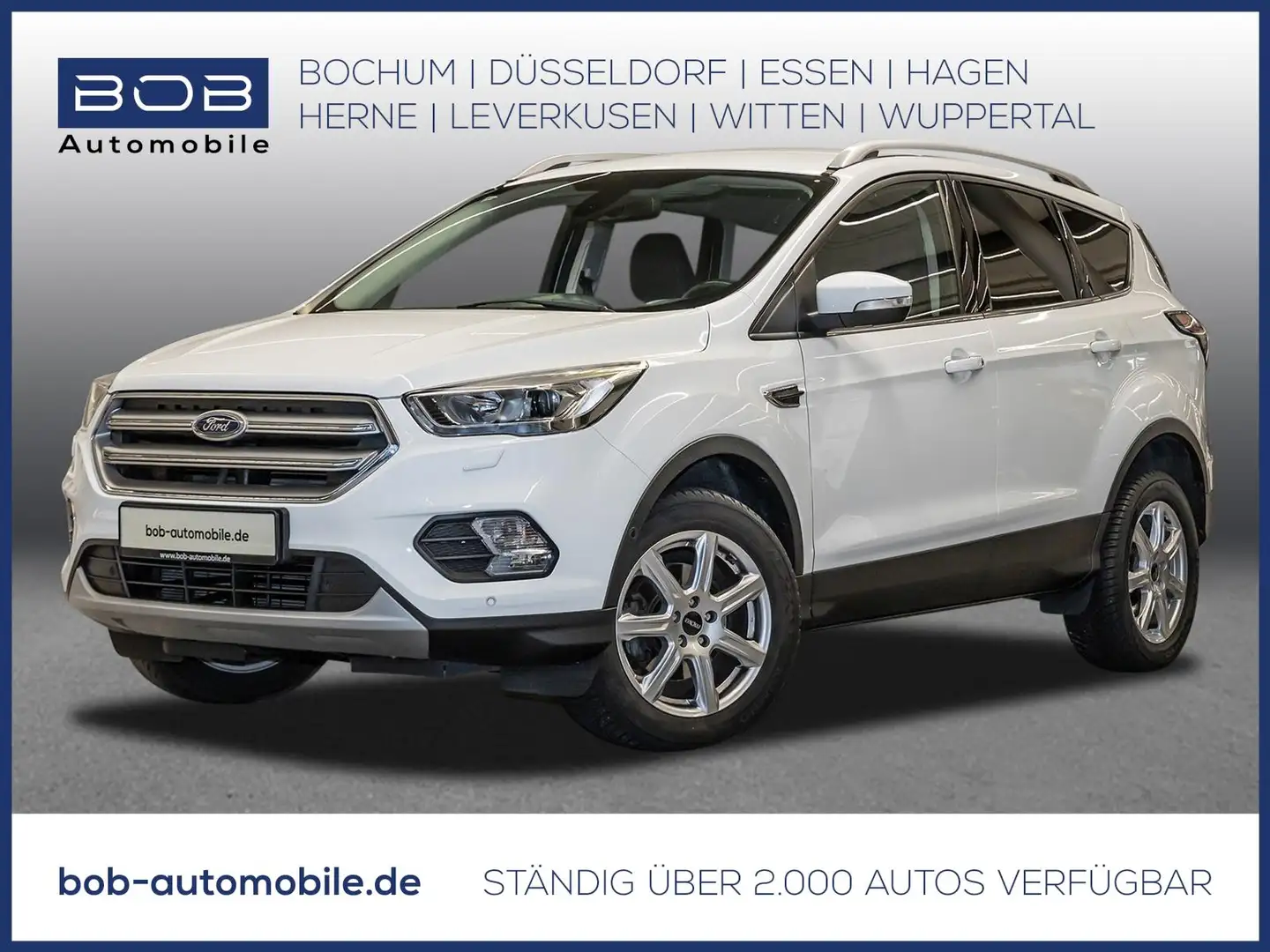 Ford Kuga 1.5 EcoBoost Black & Silver NAVI PDC SHZ BT Weiß - 1